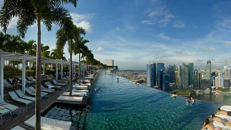 The Spectacular Beauty of Marina Bay Sand Hotel