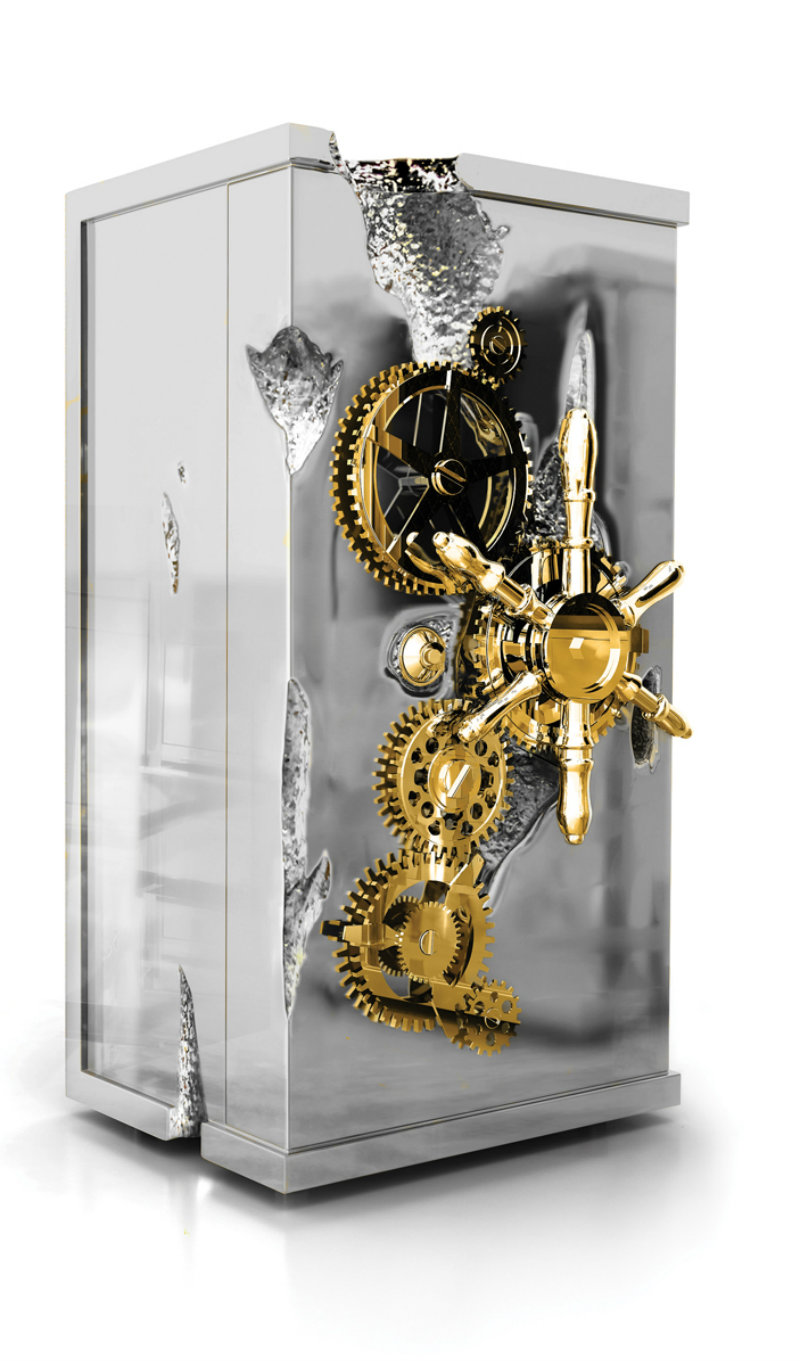 Covetedition-High Luxury Safes from Boca do Lobo-Millionaire silver