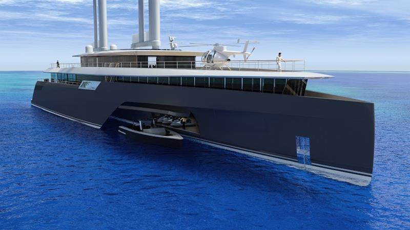 CovetED Incredible Design of Sailing Superyacht pinterest