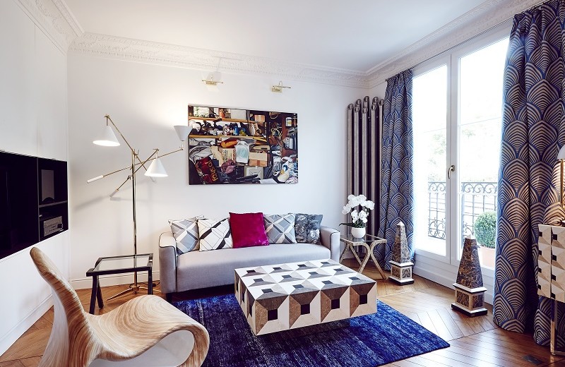 See the Contemporary Interiors of L’Appartement by Rue Monsieur Paris 3