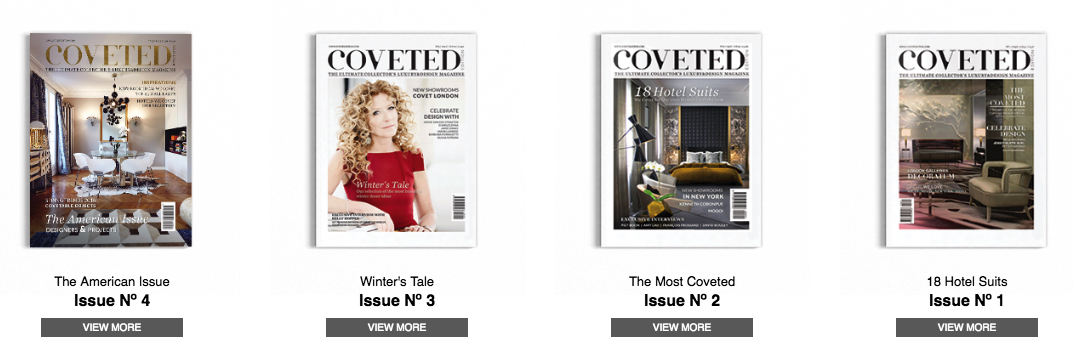 ➤ To see more news about the Interior Design, Fashion, Travel and more, visit us at www.covetedition.com #CovetedMagazine #CovetHouse #LuxuryBrands