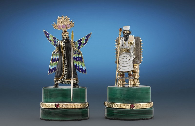 Battle of Issus Chess Set - Kings