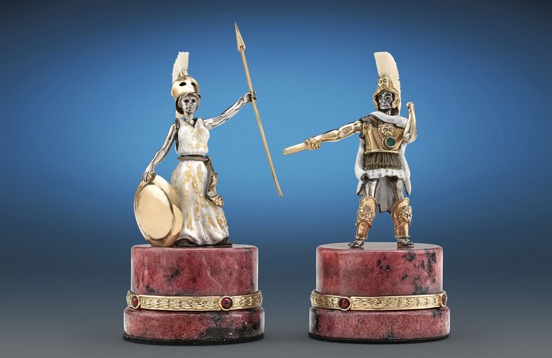 Battle of Issus Chess Set - gods