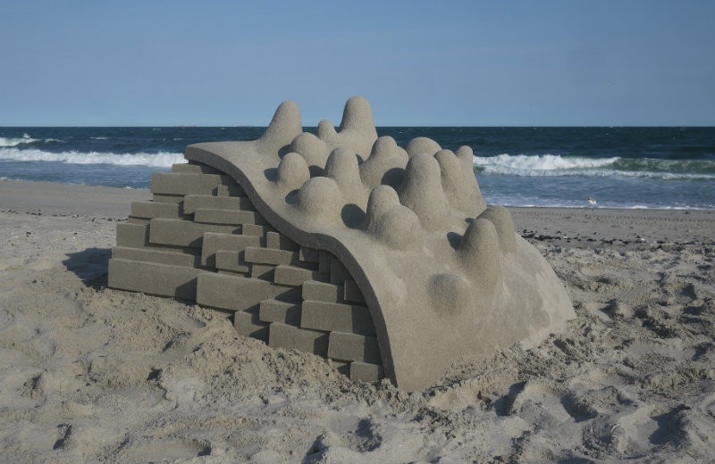 Modernist Sandcastles by Calvin Seibert