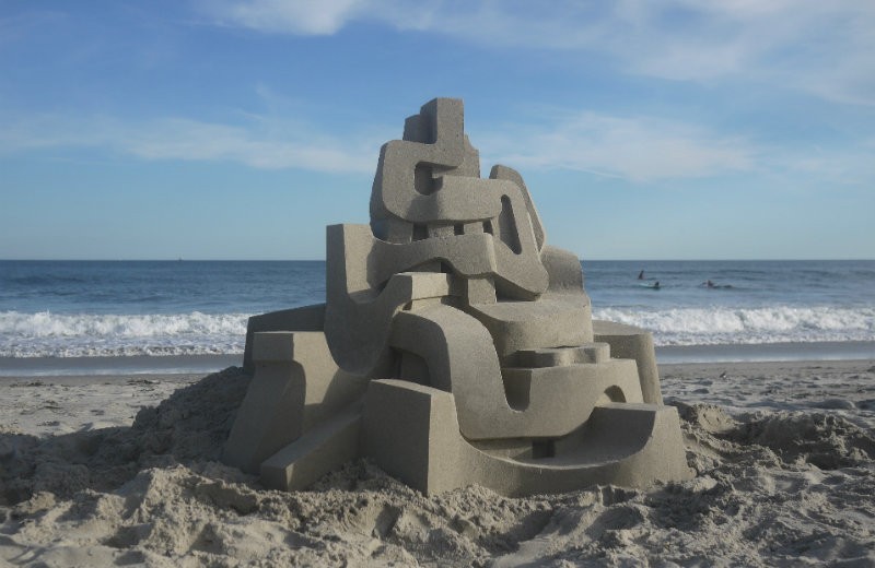 Modernist Sandcastles by Calvin Seibert