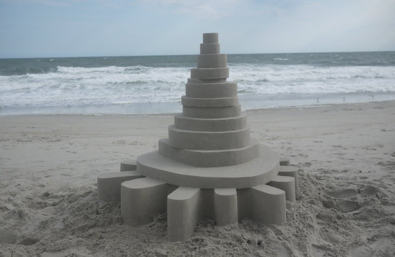 Modernist Sandcastles by Calvin Seibert