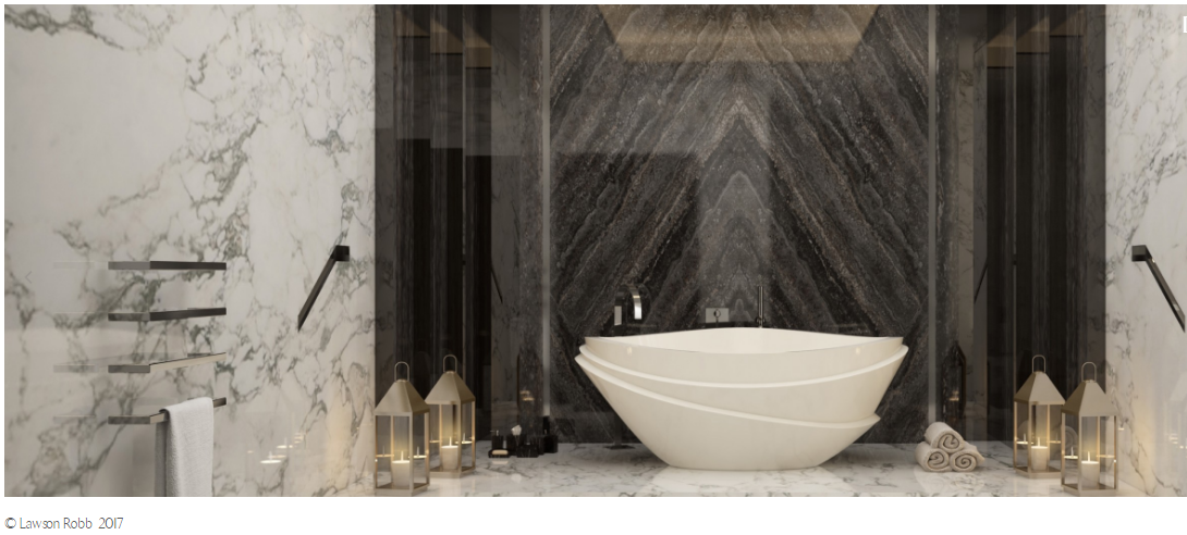 Meet The Most Decadent Luxury Bathrooms by Lawson Robb