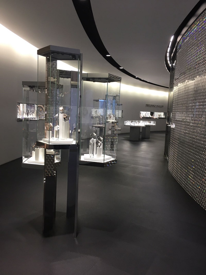 Hypnotising Swarovski Collection By Karl Lagerfeld At Baselworld 2017 ➤To see more Luxury Bathroom ideas visit us at www.luxurybathrooms.eu #isaloni #salonedelmobile #milandesignweek #baselworld #interiordesign @covetedmagazine