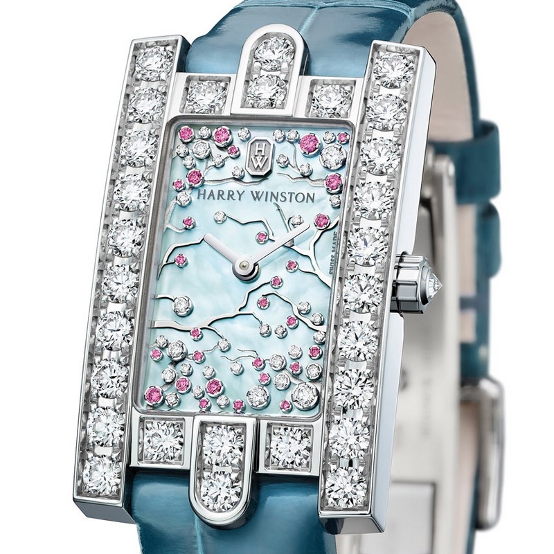 Avenue Classic Cherry Blossom - harry winston basel Baselworld 2017 – Top Exhibitors Of The Finest Watches And Jewelry Avenue Classic Cherry Blossom harry winston