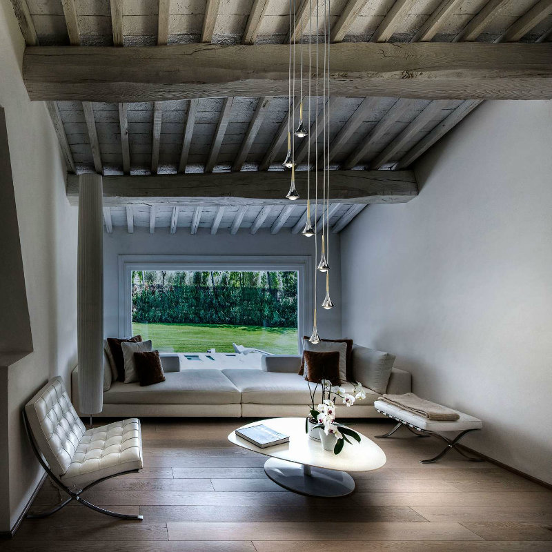Rain 7 Light Multipoint Pendant Light by Studio Italia Design
