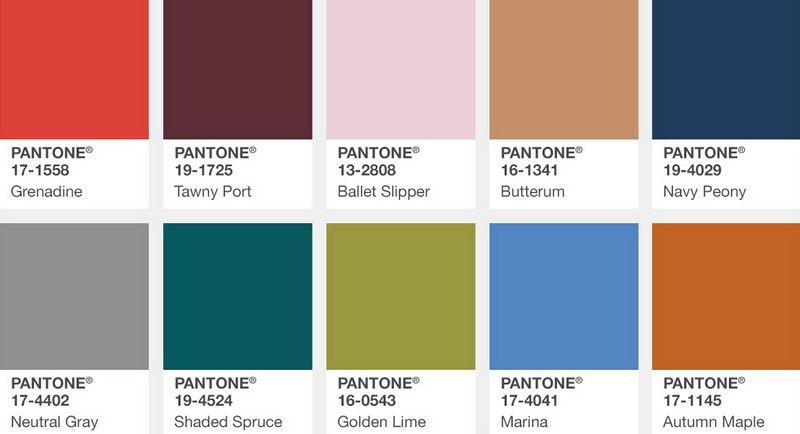 Get Trendy with Pantone’s Fall Colors 2017 20