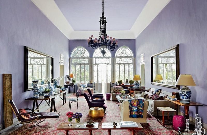 PAINTING WALLS: IDEAS AND INSPIRATIONS FOR YOU LIVING ROOM > CovetED Magazine > the ultimate collector's luxury and design magazine > #interiordesign #paintingwalls #covetedmagazine