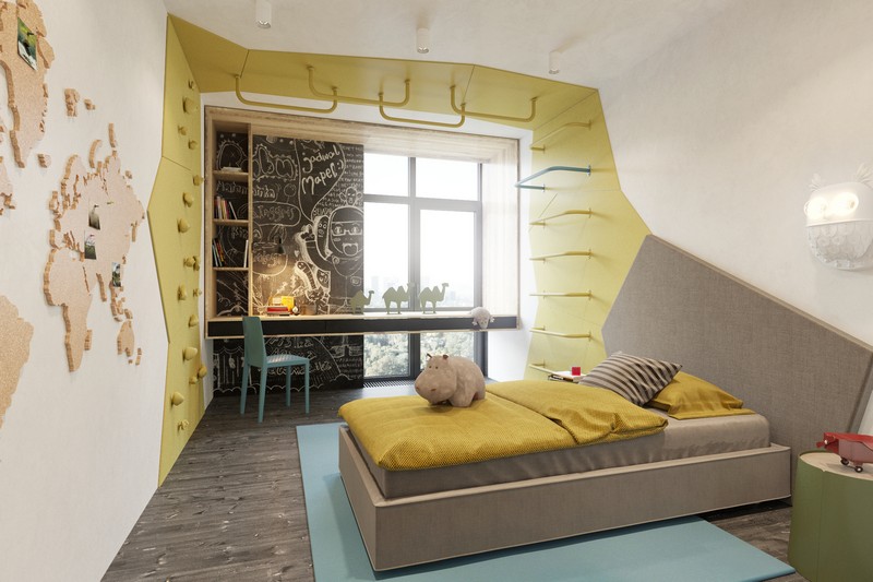 Minimal Mine Project. To see more news about amazing projects, subscribe our newsletter right now! #minimalmineproject #zooistudio #pavelvoitov #maximdoshchinsky #bestinteriordesigners #bedroomdecorideas #kidsdecorideas #livingroomideas