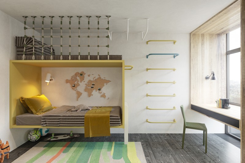 Minimal Mine Project. To see more news about amazing projects, subscribe our newsletter right now! #minimalmineproject #zooistudio #pavelvoitov #maximdoshchinsky #bestinteriordesigners #bedroomdecorideas #kidsdecorideas #livingroomideas