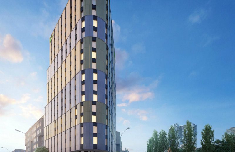 The New Holiday Inn Hotel in Poland