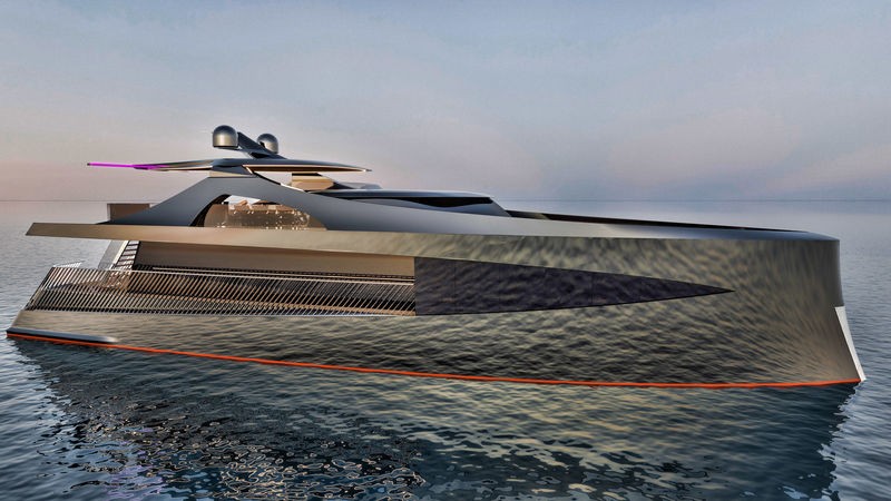Contemplate the Latest Superyacht Concept Arnela by Edvin Hadzidedic 3