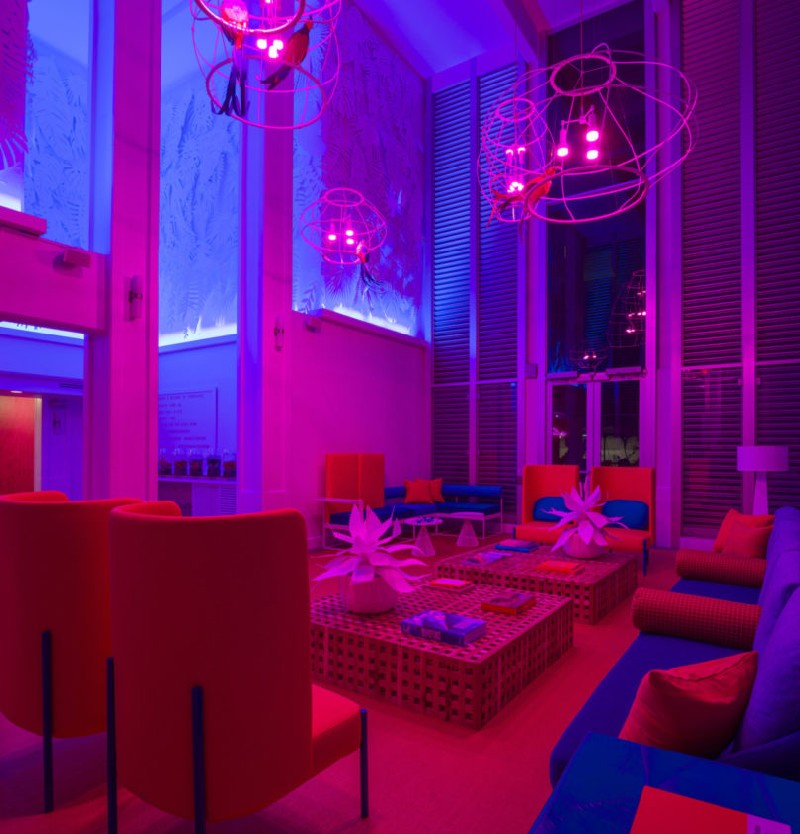Get Inspired by The Neon Makeover of Hawaii's New Shoreline Hotel