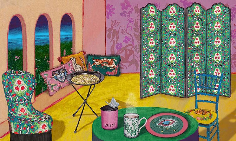 Gucci Launches New Decor Collection of Homeware Collectables