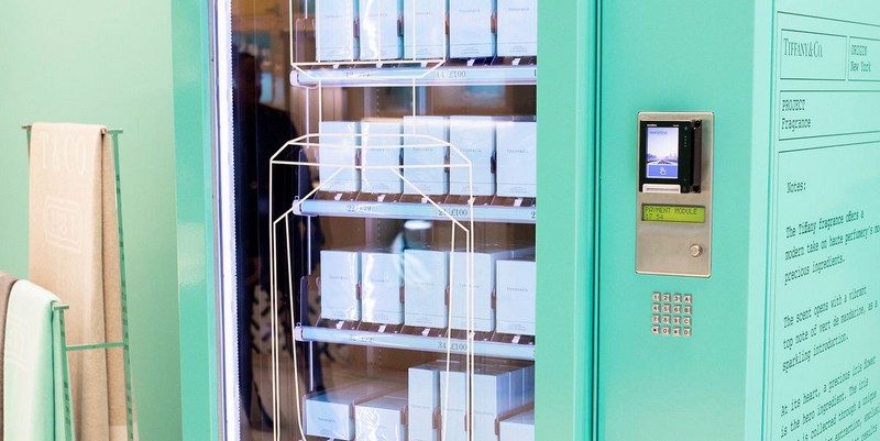 Tifanny & Co Just Opened the Chicest Vending Machine Ever in London