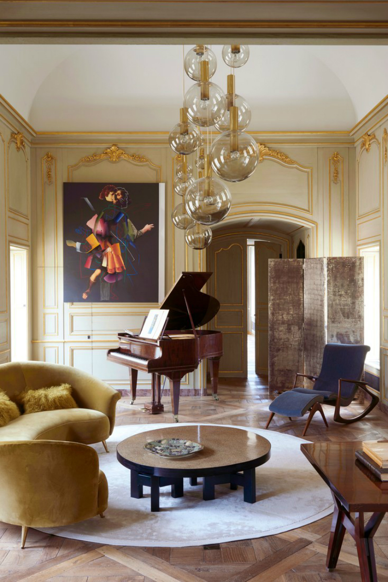 A 16th-Century French Château Updated With A Mid-Century Twist 