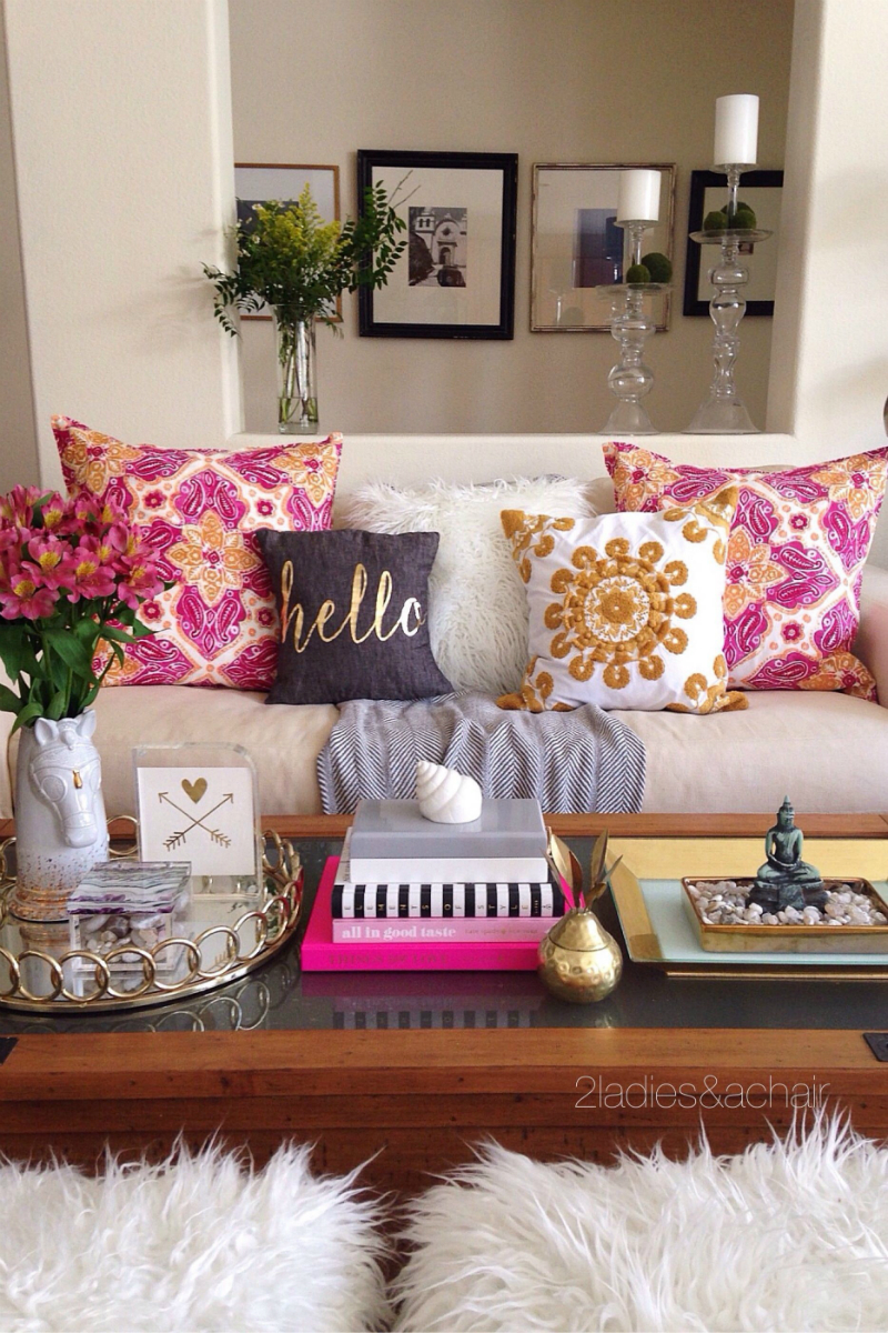 Be Inspired By These Living Room Decors Filled With Pillows