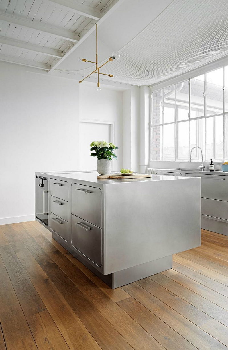 Be Inspired By This Amazing Industrial Style Kitchen In Paris