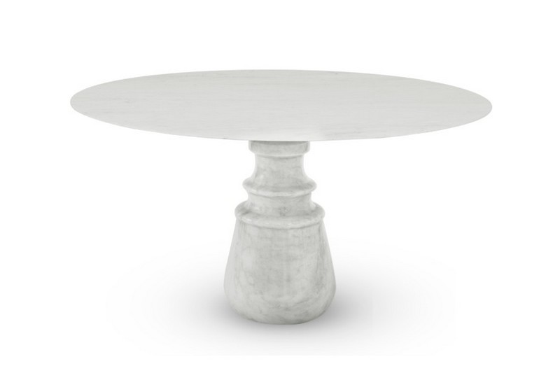 Pietra Table A Luxury Design Piece In Exquisite White Marble