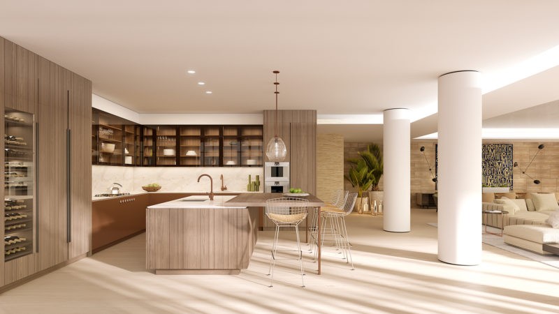 Let’s discover Antonio Citterio’s first condo project in the USA