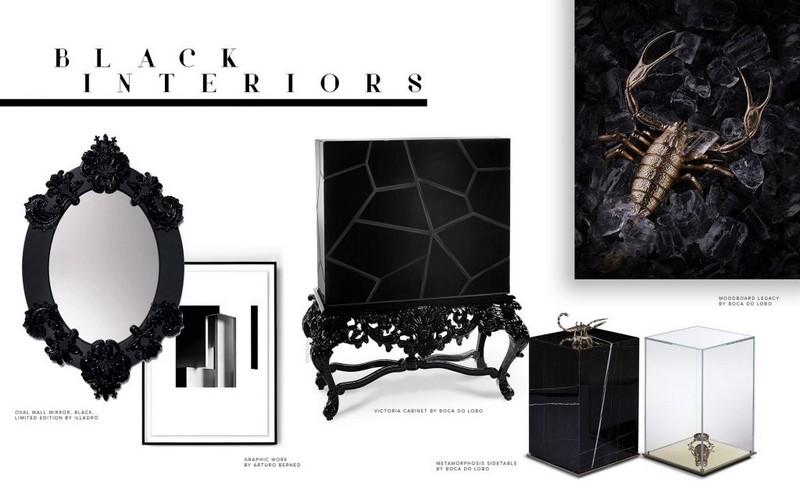 Be Inspired by The Black Interiors Design Trend