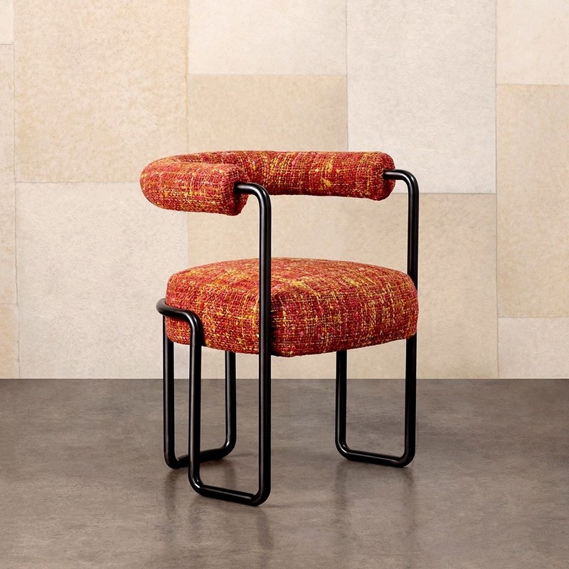Old Glamour Meets Modernism, Kelly Wearstler's Dining Chairs