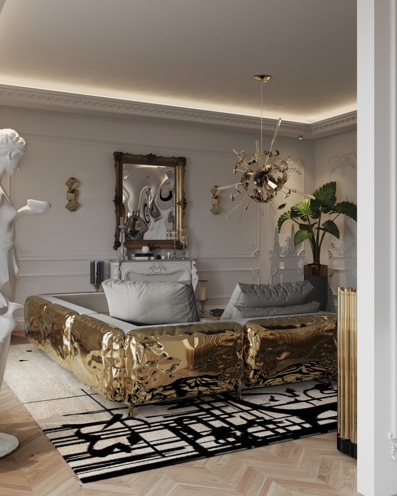 A Multimillion-Dollar Penthouse In Paris by Boca do Lobo