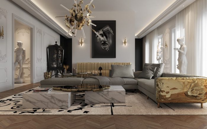 A Multimillion-Dollar Penthouse In Paris by Boca do Lobo