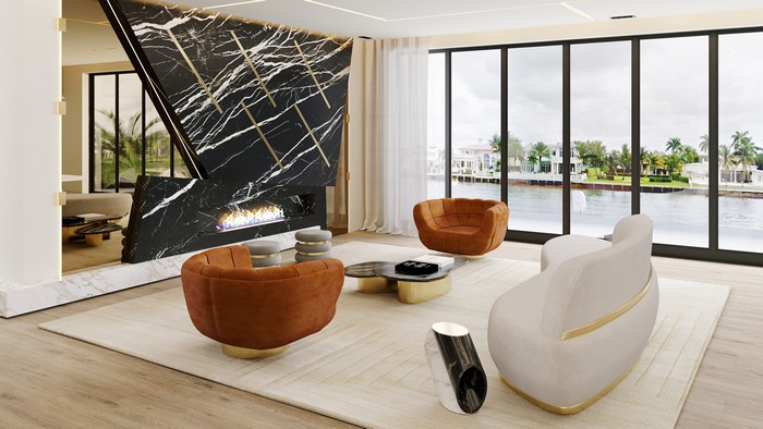 Modern Art Deco Experience Created by Marbé Designs 