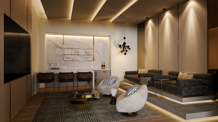 Modern Art Deco Experience Created by Marbé Designs