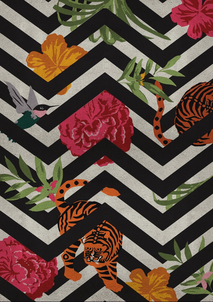 Rugs: a modern twist with geometric patterns