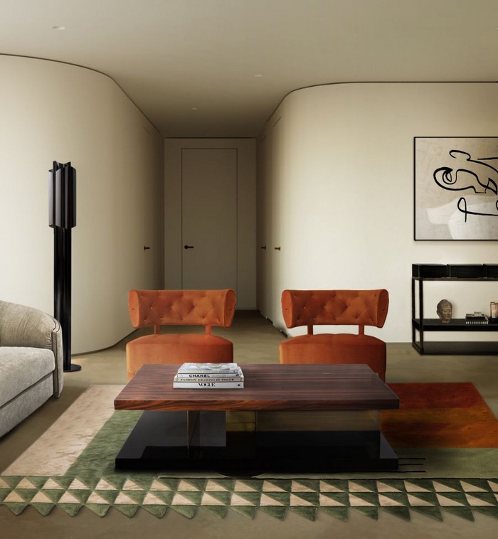 Modern Midcentury Interiors: Harmonising Sleek Lines & Organic Shapes